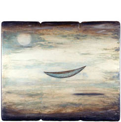 Levitating Blue Canoe ©Steve Jensen